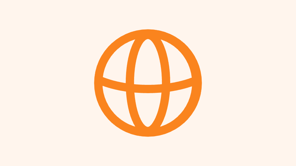 Globe icon