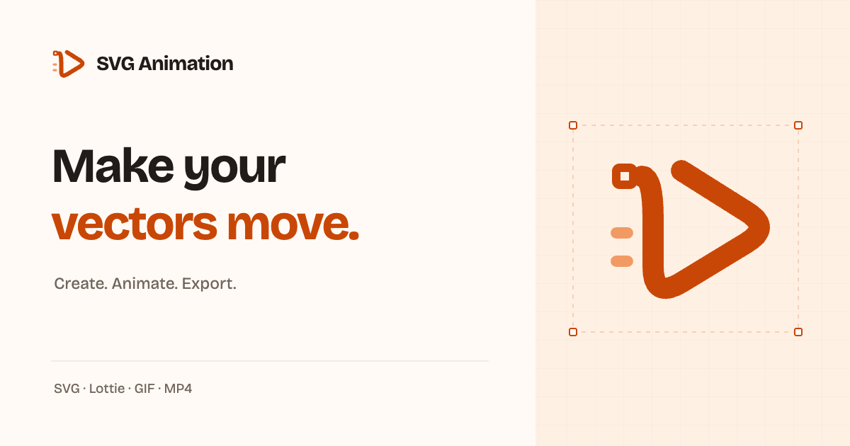 Write an SVG motion brief with separate artwork and page constraints